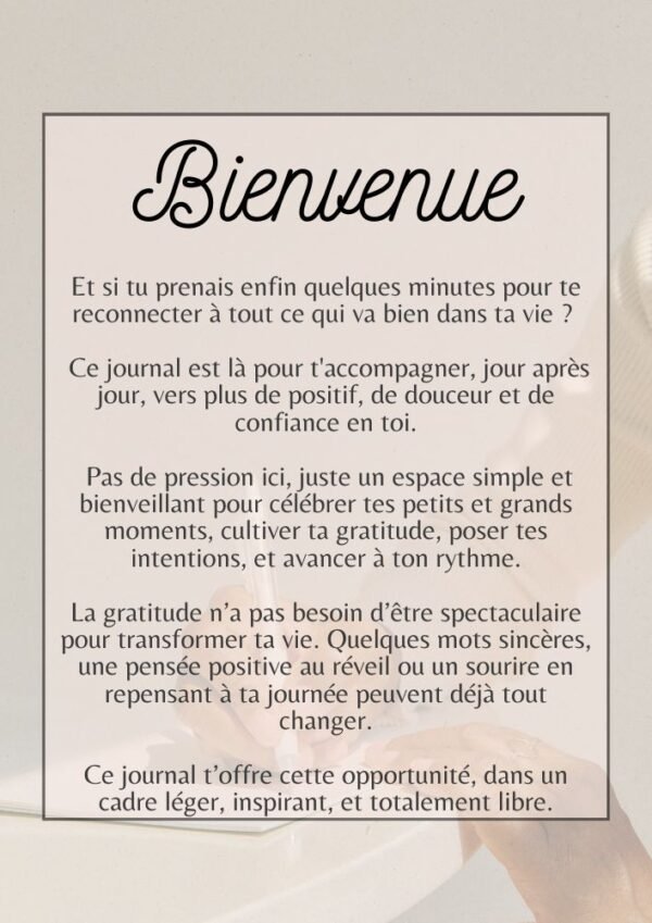 Le livret de gratitude, un art de vivre dans un journal intime