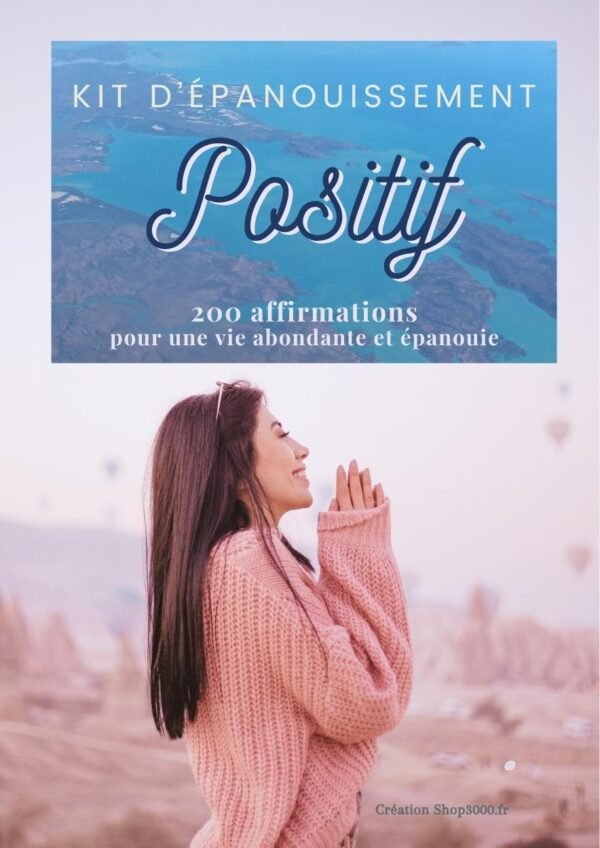 page 01 Kit épanouissement Positif complet en ebook